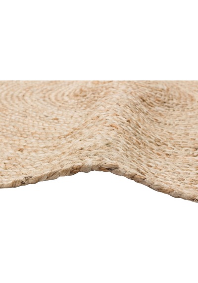 Eko Halı Juno Ech 01R Natural El Dokuma Naturel Jüt Hasır Halı - 90X90