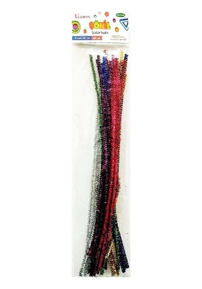 Ticon Metalik Şönil 30cm 25li - 3 Paket