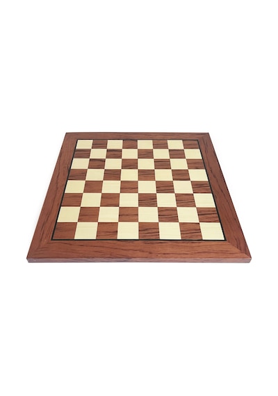 El Yapımı Ahşap Satranç Tablası Gül 50x50cm