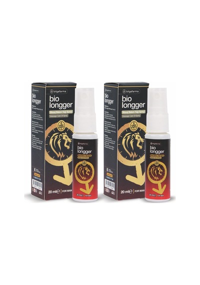 Bio Longger Masaj Bakım Yağı Spreyi 20 Ml 2 Adet