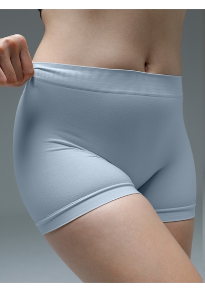 Moncorno Model Boxer Popo Şekillendirici İz Yapmayan Seamless Külot Açık Mavi Renk Açık Mavi