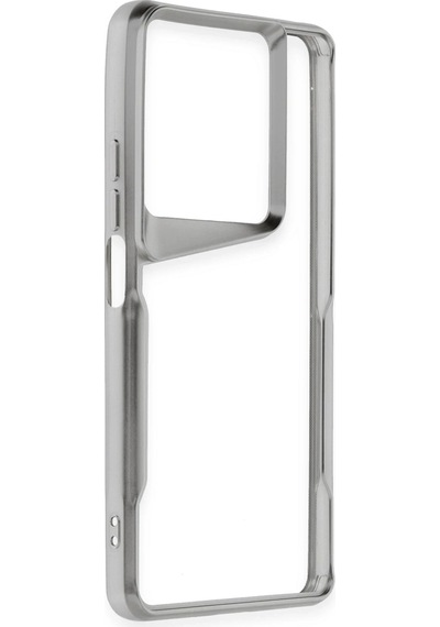 Hnrlıshp Newface Xiaomi Redmi Note 13 Pro 4g Kılıf Boyi Silikon Kapak - Gümüş