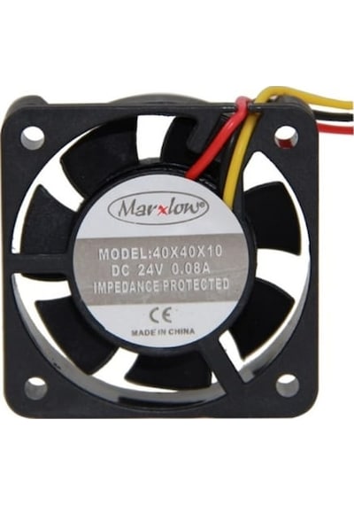 Marxlow 40x40x10 Dc Fan 24v 3p 0.08a