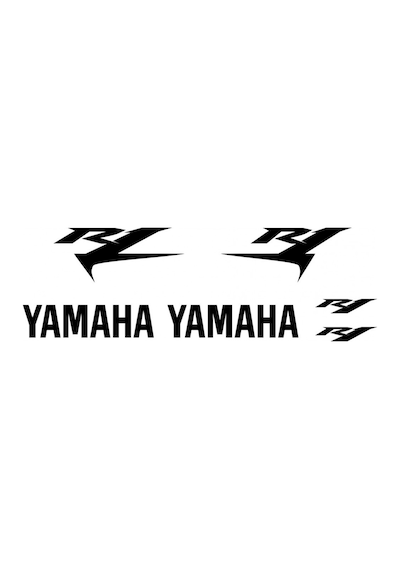 Yamaha R1 Sticker Set Yapıştırma