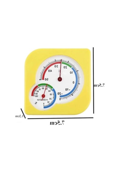 Çift Fonksiyonlu Analog Sıcaklık Ve Nem Ölçer Termometre