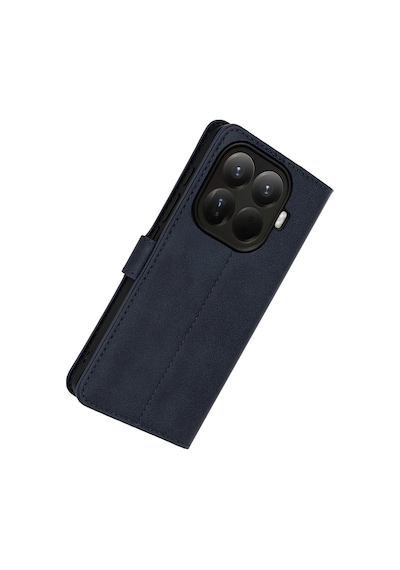Xiaomi Mi 15t Pro Trend S Plus Kapaklı Kılıf - Lacivert Evimdeyokyok