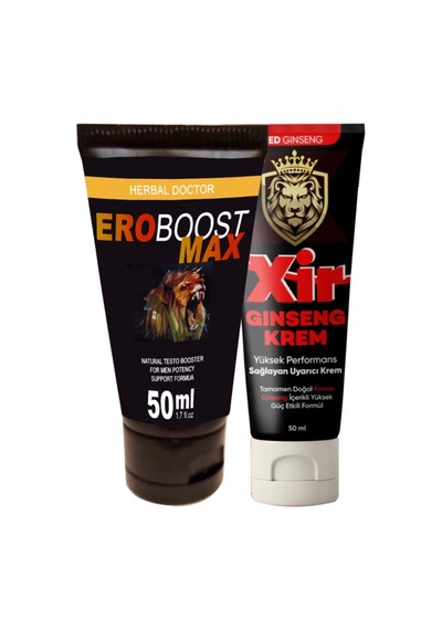 Eroboost Maxtesto 50 Ml Krem Yanında Etkili Sertleştiricili Erkeklere Özel 3xeffect 50 Ml Krem Bkn1ek363