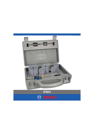 Bosch Pro Multi 9 Parça Panç Testere Seti 22-64 Mm 2608594436