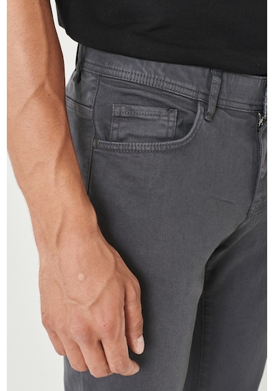Ac&co Erkek Antrasıt 360 Derece Her Yöne Esneyen Rahat Slim Fit Pantolon Antrasit