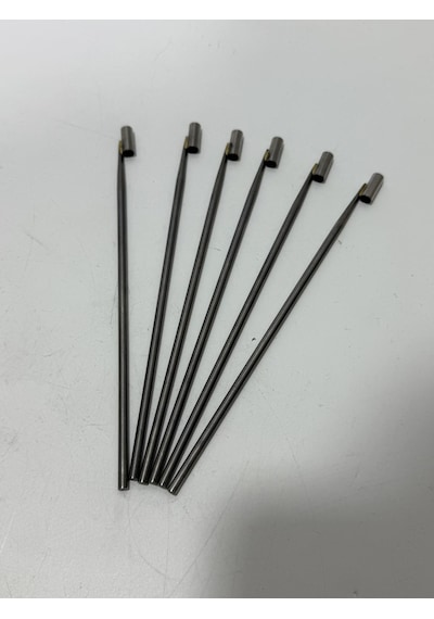 Tekstil Makinesi Düz Uçlu İplik Kılavuz İğnesi 6x18 50 Adet