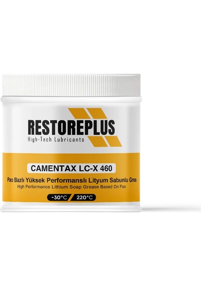 Restoreplus Camentax Lc-X 460 Pao Bazlı Yüksek Performanslı Lityum Sabunlu Ges 500 G