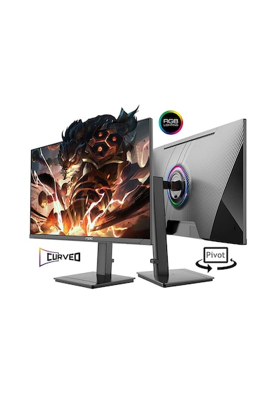 Apphirex TC28 R5-5500 32 GB 1TB M.2 SSD RTX4060 8 GB 27'' W10P Masaüstü Oyuncu Bilgisayarı