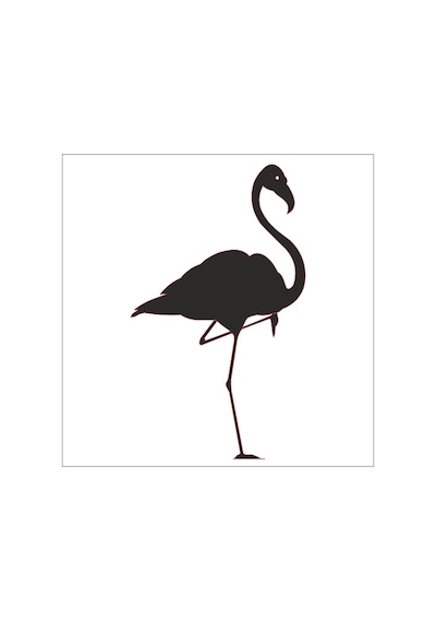 Filamingo Folyo Sticker 90 Cm Uzunluk Siyah