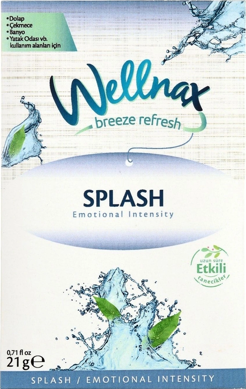 Wellnax Askılı Dolap Ve Çekmece Kokusu Splash 2 Adet 94587979