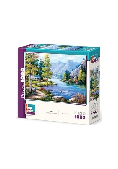 Göl Kıyısında 1000 Parça Puzzle