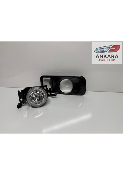 Honda Civic 1999-2001 Makyajlı Kasa Sis Lambası Ve Sis Kapağı Ön Sağ Takım Sis Ve Kapak Ön Sağ