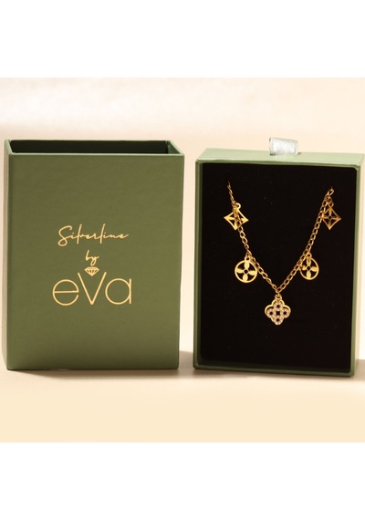 Charm Bileklik 718516 Gold Gümüş