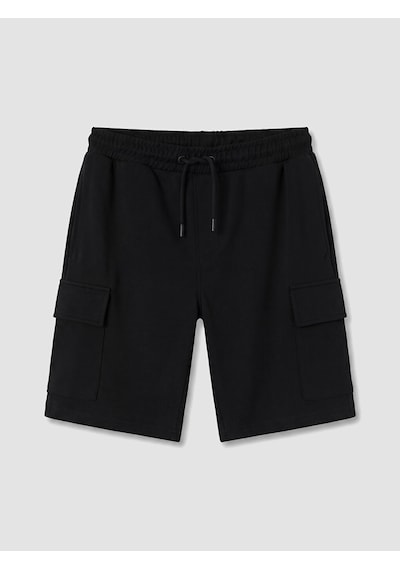 Lcwaıkıkı Classic Siyah Regular Fit Erkek Kargo Şort