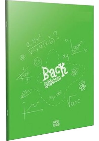 Gıpta Eco Back Tel Dikiş PP Kapak Defter A4 100 Yp Kareli 4988 1 Adet