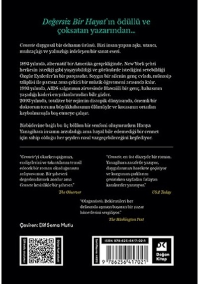 Cennete - Hanya Yanagihara - Doğan Kitap
