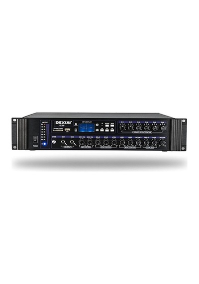 Dexun D-300 250w Usb/sd/rca/bt 2 Kanal 6 Bölgeli Trafolu Stereo Anfi