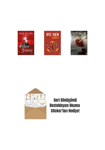 4 Gün 3 Gece + Taksiii + Hayal + Okuma Sticker'ları