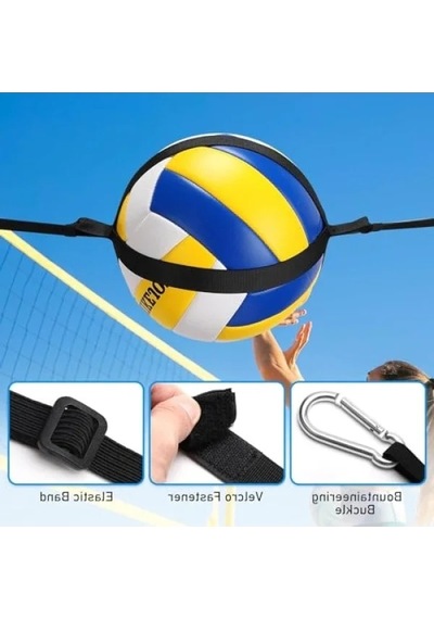 Voleybol Smaç Antrenmanı Aparatı - Dayanıklı Ve Portatif Açık Mavi