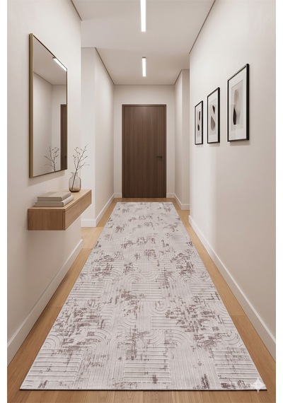 Kaymaz Taban Modern Desen Halı Yolluk Leke Tutmaz Kolay Temizlenir Koridor Salon Yatak Mutfak Odası Kahve Kaymaz Taban Modern Desen Halı Yolluk Leke Tutmaz Kolay Temizlenir Koridor Salon Yatak Mutfak Odası Kahve