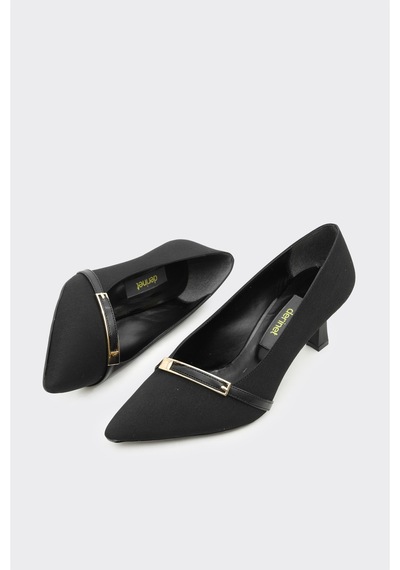 Derinet Ksenia Kısa Topuklu Stiletto S.streç S.streç