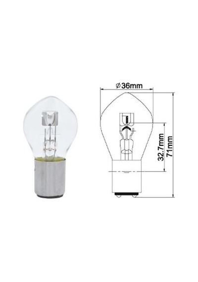 Prc Marka Bosch Tipi 12v 35/35w Sarı Ampul