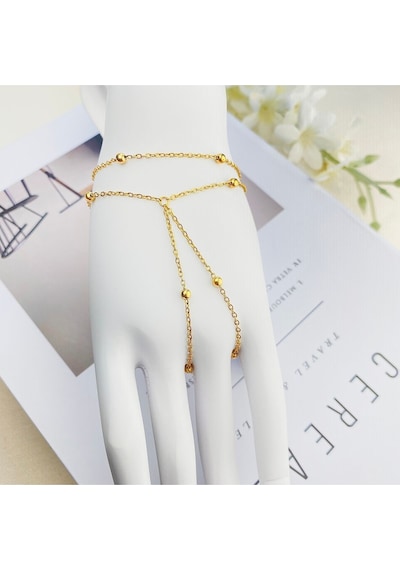 Şahmeran Minik Topçuklu Dorika Şahmeran 316l Çelik Gold