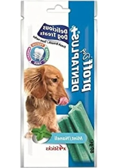 Naneli Köpek Ödül Çubuğu, 4 Adet, Sağlıklı Atıştırmalık