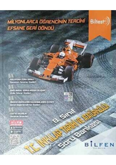 Bilfen 8.sınıf Biltest İnkılap Tarihi Sb