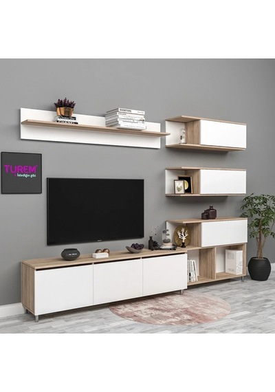Luxury Tv Ünitesi Mdf Antrasit Luxury Tv Ünitesi Mdf Antrasit