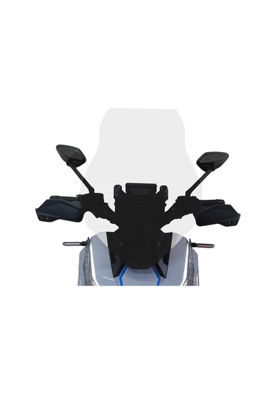 Gp Kompozit Zontes Zt250t-g 2026 Uyumlu Ön Cam Şeffaf 62 Cm