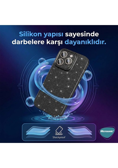Microsonic Samsung Galaxy Uyumlu A15 Kılıf Grand Stardust Pembe -