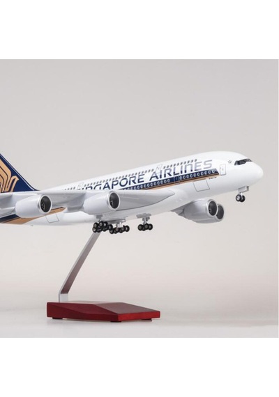Singapore Airlines A380 Yolcu Uçağı Model Uçak 1/160 46cm