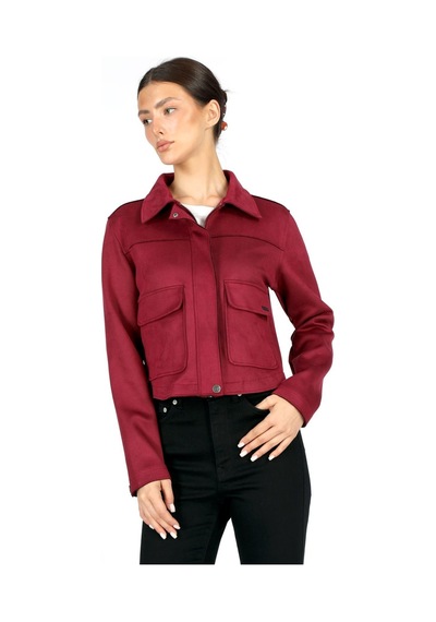 Lee Cooper Poem Kadın Nubuk Mont Bordo-20556-bordo Bordo