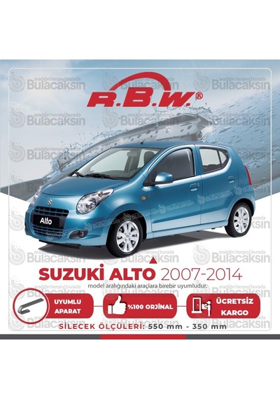 Suzuki Alto Muz Silecek Takımı (2007-2014) RBW