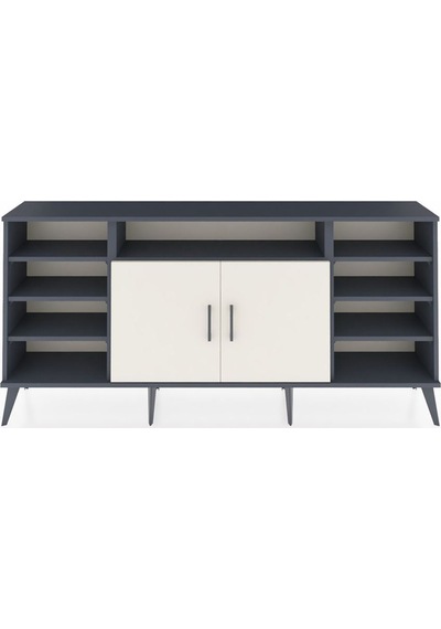 Arges Konsol 8 Raflı 2 Kapaklı 176x30x83 Antrasit-aytaşı/antrasit Aytaşı/antrasit Arges Konsol 8 Raflı 2 Kapaklı 176x30x83 Antrasit-aytaşı/antrasit Aytaşı/antrasit