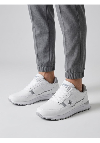 Hayo Stone Kaydırmaz Taban Mevsimlik Erkek Pu Sneaker Konforlu Spor Ayakkabı Beyaz - Gri Hayo Stone Kaydırmaz Taban Mevsimlik Erkek Pu Sneaker Konforlu Spor Ayakkabı Beyaz - Gri