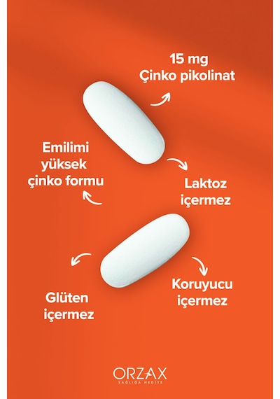 Ocean Picozinc Çinko Pikolinat 30 Tablet
