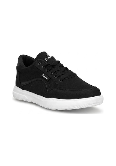 Elit Asyld228 Erkek Klasik Sneaker Siyah - Beyaz