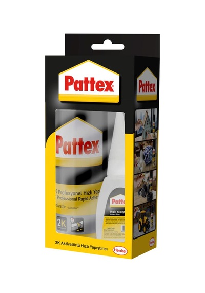 Pattex 2K Hızlı Yapıştırıcı 100+17 Ml  2645988