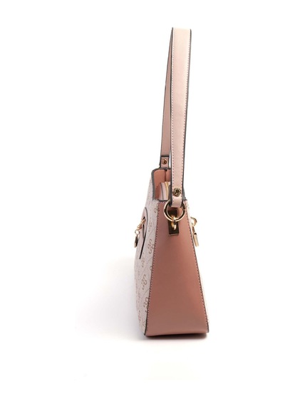 Silver Polo Sp1102 Kadın Omuz Çantası Monogram Pembe-somon-pembe