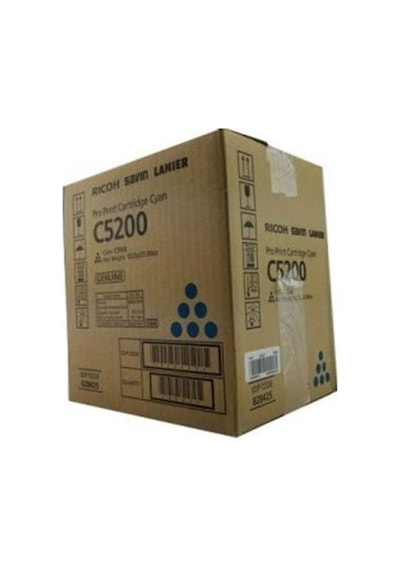 Ricoh C5200c Cyan Mavi  Fotokopi Toneri Pro C5200 24.000 Sayfa