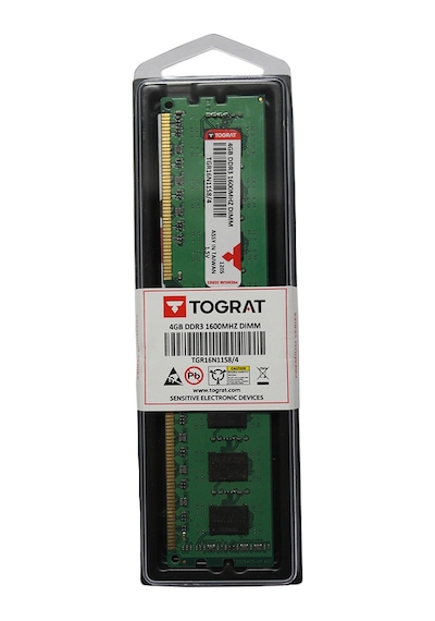 Tograt TGR16N11S8/4 4 GB DDR3 1600 MHz CL11 Ram (Sadece AMD İşlemcilerle Uyumlu)
