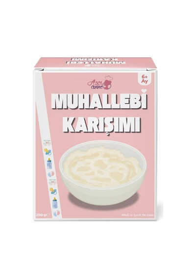 Aşçı Anne Sade Bebek Muhallebisi Karışımı Belirtilmemiş