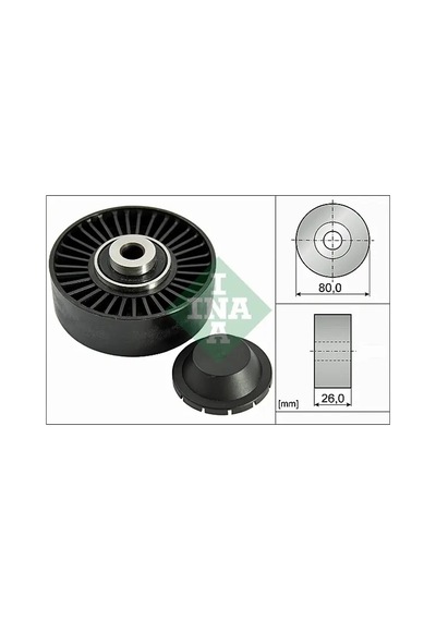 V Kayış Gergi Rulmanı - Fiat Stilo, Punto, Doblo, Bravo, Idea, Multipla, Marea, Brava, Palio, 156, Gt, 145 - Schaeffler-ına-532037020