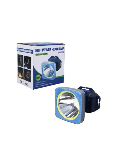 Pm-25452 Cob + Power Led 5 Aydınlatma Modlu Küçük Boy Kafa Feneri